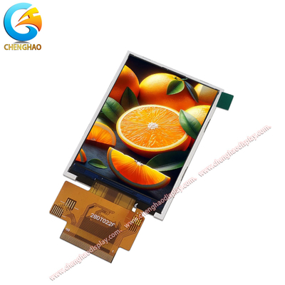 Layar LCD TFT 2.8 Inci 240x320 IPS Bebas Arah Pandang dengan FPC 50 Pin