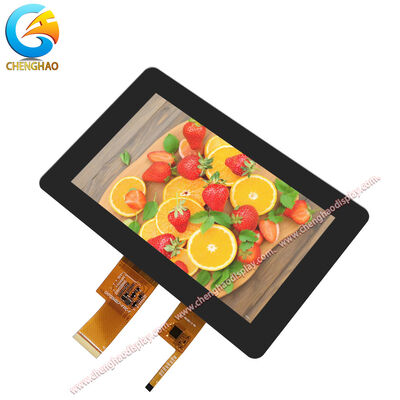 7 Inch Sunlight Screen 1000 High Brightness 1024x600 IPS Tft Lcd dengan Capacitive Touch