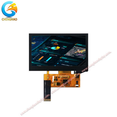 4.3 Inch TFT Display Module 800x480 IPS Lcd 24 Pin SPI Display Dengan Capacitive Touch