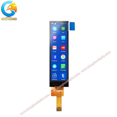 Modul Layar TFT LCD 2,25 Inci 76x284 Antarmuka SPI Kecerahan Tinggi