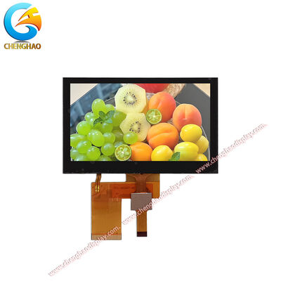 Modul Layar TFT LCD RGB 4,3 Inci 480x272 dengan Panel Sentuh Kapasitif