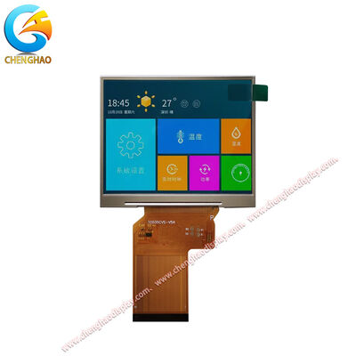 3.5 inci IPS TFT LCD Display Module 640x480 SPI Kecerahan Tinggi untuk HMI Industri