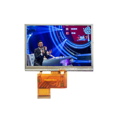 RTP 4.3in Layar sentuh LCD kecil RGB 250cd/M2 Lcd Display Module
