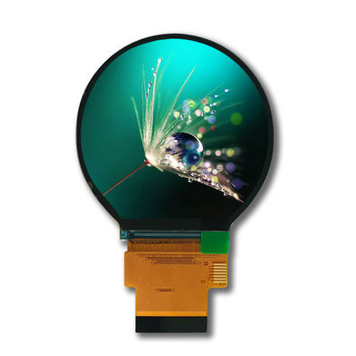FPC CTP 250nits Layar LCD Bulat 3 Baris SPI RGB 480x480 2.1in