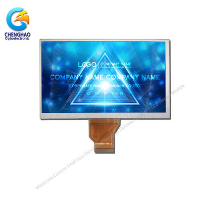 7 In 50 Pin 250cd/m2 800x480 Rgb Tft Lcd Monitor CH700WV01 Untuk Mobil