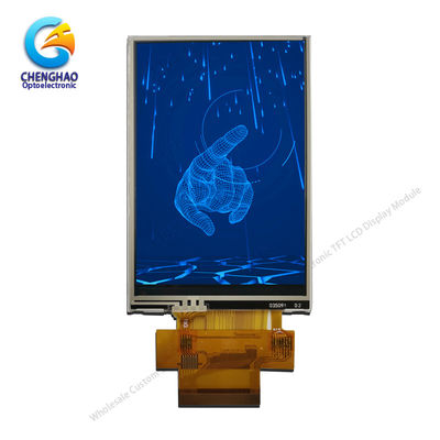 Transmissive RTP IPS TFT LCD Display 3,5'' 320x480 Resistive Touch Screen Panel