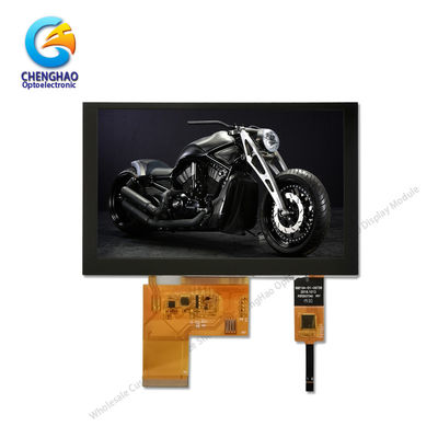 5in Industrial LCD Touch Screen Halogen Bebas IPS Tft Display Modul