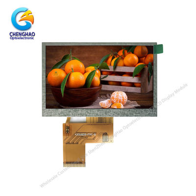 4.3 inci TFT LCD Display Module 480 * 272 Resolusi RGB Warna