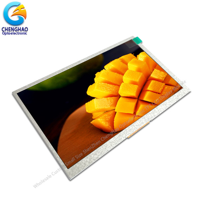 CTP FPC TFT LCD Monitor 1024x600 Titik 24 Bits Paralel 7 Inch