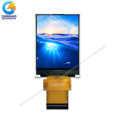 240x320 Titik Layar sentuh LCD kecil 2.4 inci ST7789V 4 baris 8 Bit IPS RTP