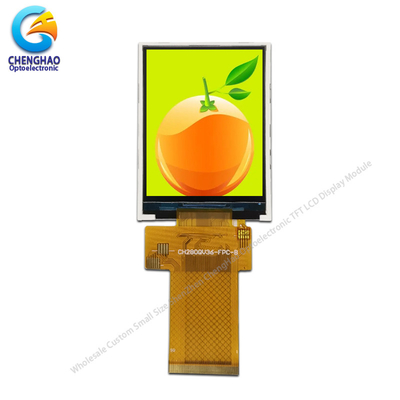 Semua Arah Tampilan Layar LCD Custom 240X320 Resolusi 2,8 Inch TFT Display