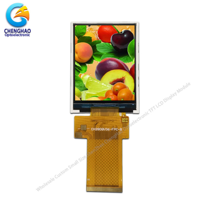 50 Pin Thin Film Transistor Display 3 Lini 9bit SPI Multi Interface Modul LCD Kecil