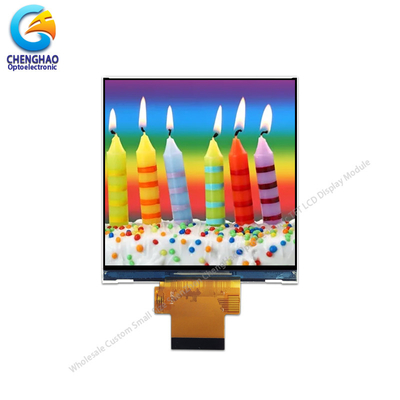 480X480 Square LCD Display 3.95 Inch Negatif LCD Display Modul Dengan ST7701