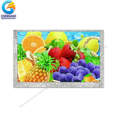 5.0 Inch Transmissive LCD Display 800X480 Resolusi 24 Bit RGB TN LCD Display