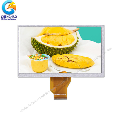 24bit RGB TFT LCD Color Monitor 7'' 800X480 Resolusi LCD Screen Display Assembly